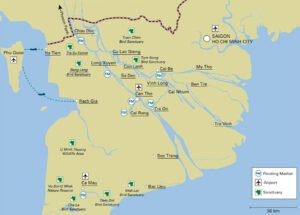 Where is the Mekong Delta located
