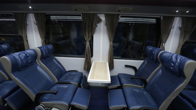 Soft seats are suitable for trips that are not too long