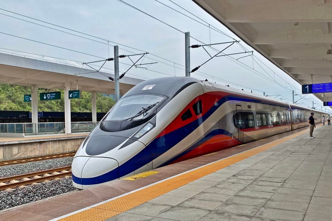 Fastest Land Option Train from Vientiane to Luang Prabang
