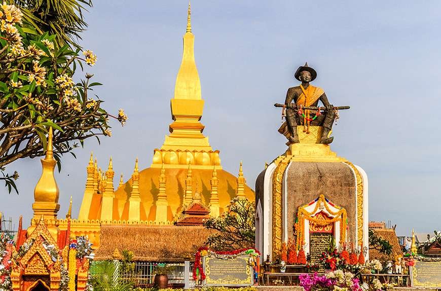 History of That Luang Stupa