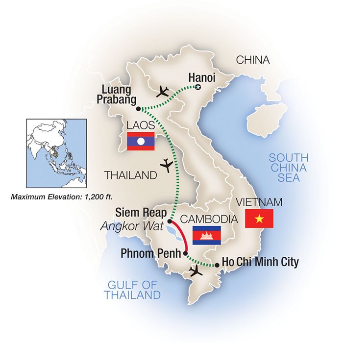 Overview of Vietnam and Laos