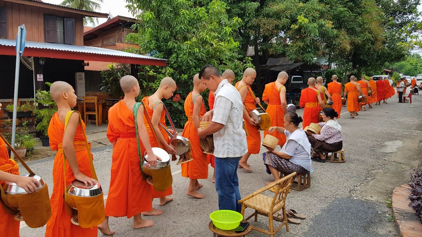 Tak Bat in Laos A Sacred Ritual of Almsgiving You Should Witness