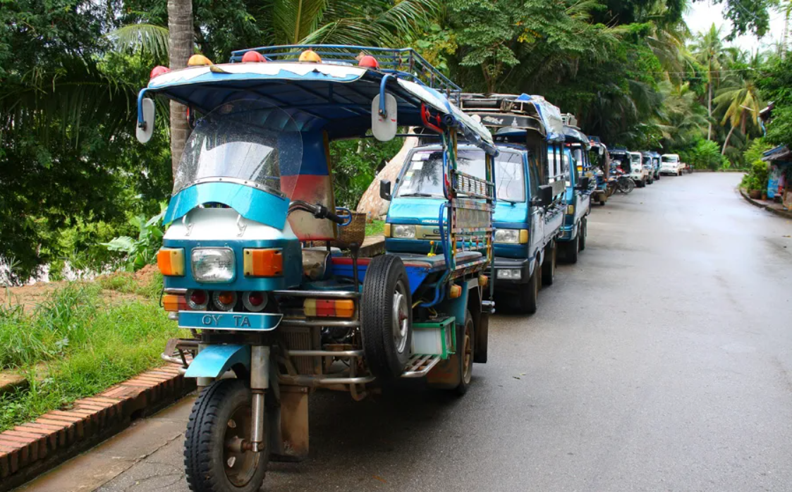 Types of Tuk-Tuks and Traditional Transport in Laos