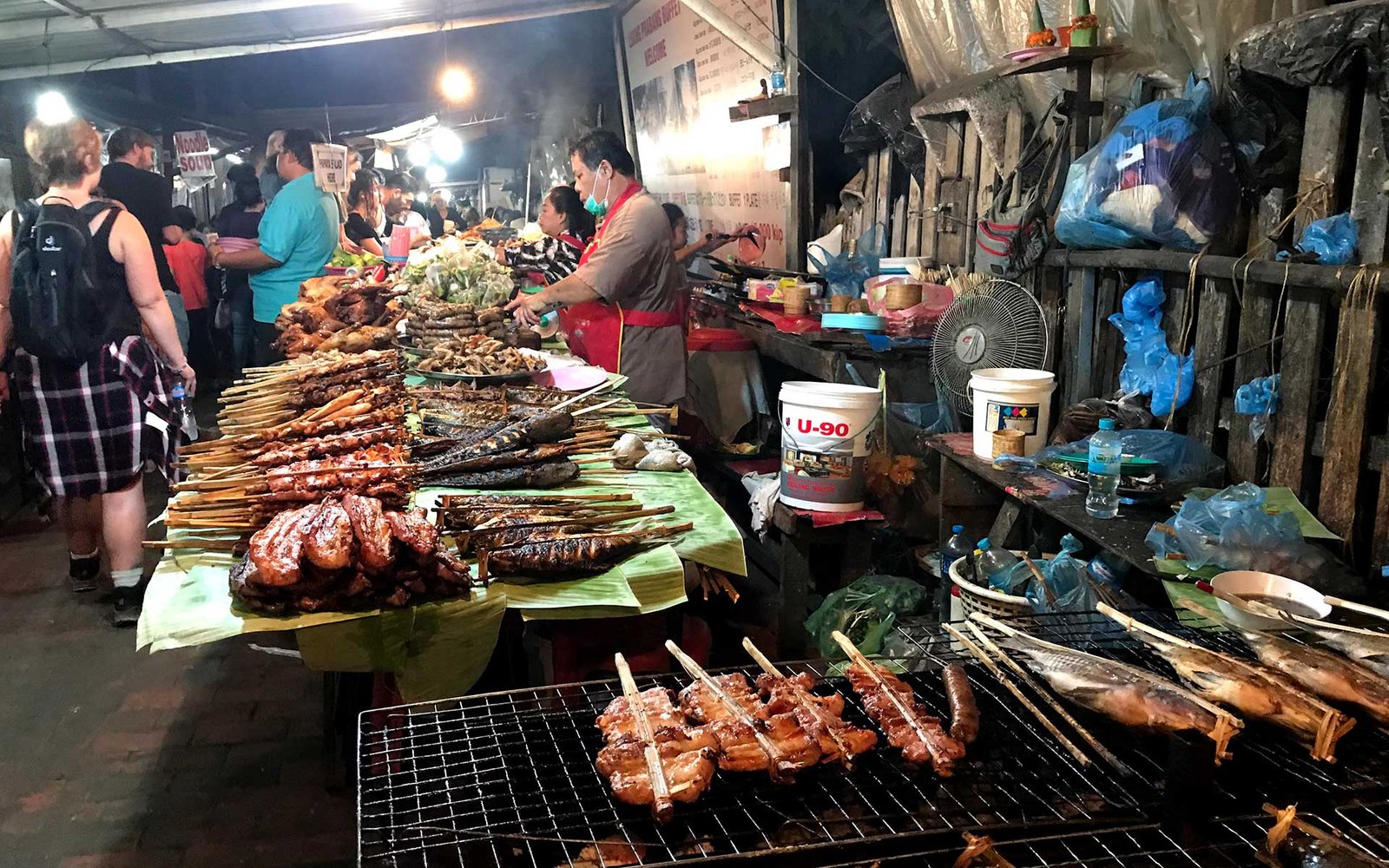 Vientiane Night Food Market – Street Food, Lao Style