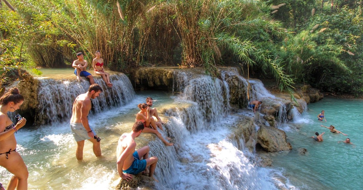 What to Do at Kuang Si Waterfalls