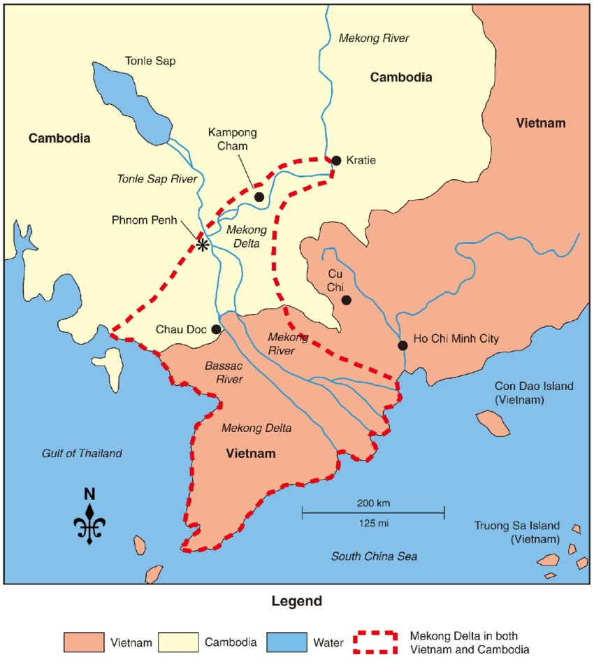 Where Exactly Is the Mekong Delta Located