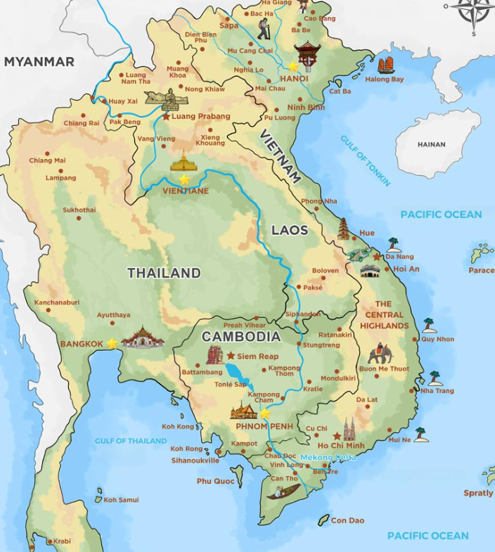 Overview of Thailand and Cambodia