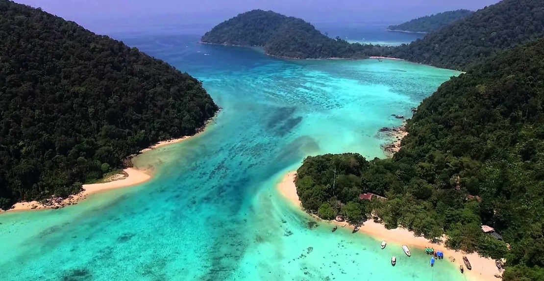Overview of the Surin Islands