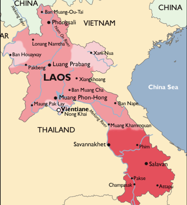Risk Areas in Laos Awareness in Remote Zones