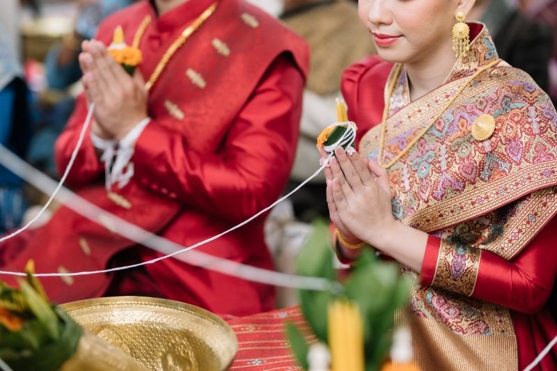 The Baci Ceremony in Laos
