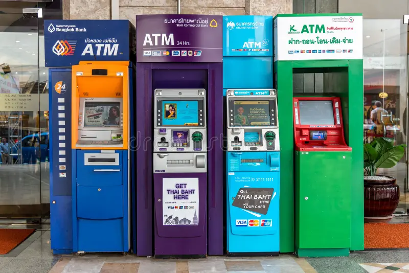 Using ATMs in Laos