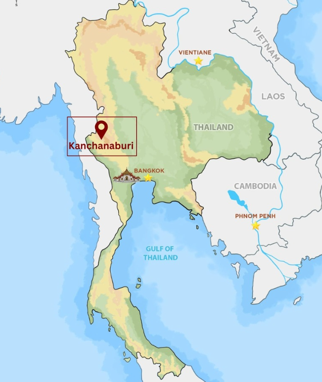 Where Is Kanchanaburi