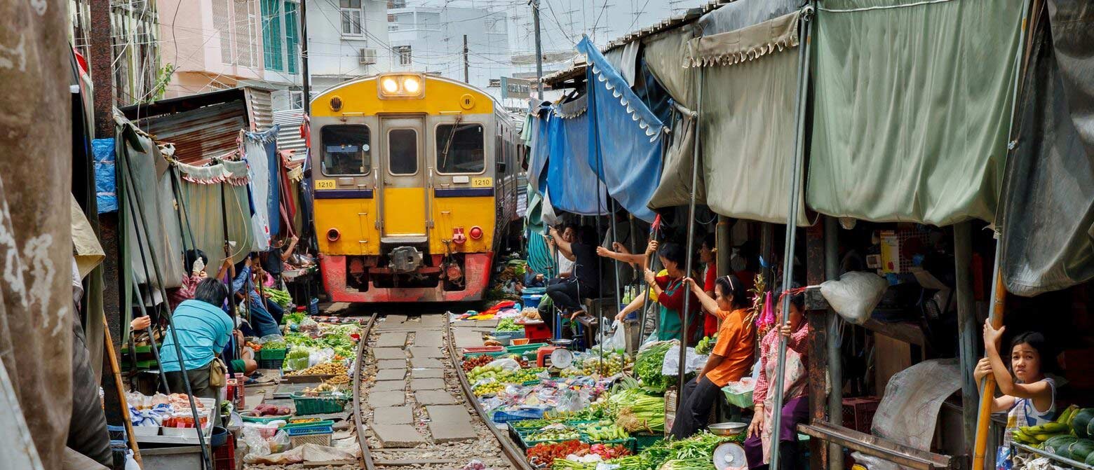 Where Is Maeklong Railway Market