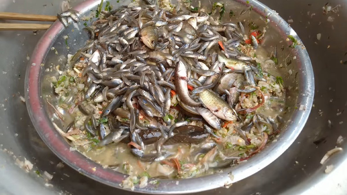 Live Fish Salad (Gỏi Cá Sống)