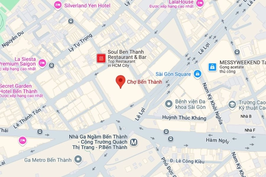 Where is Ben Thanh Market?