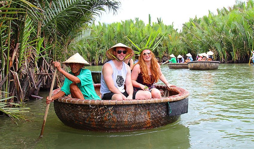 Coconut Palm Forest in Hoi An , Vietnam