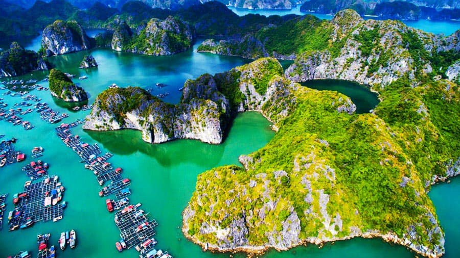 Cat Ba Island in Vietnam