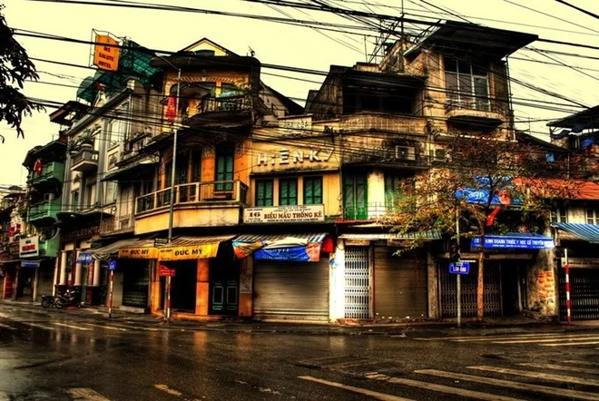 Hanoi Old Quarter in Vietnam