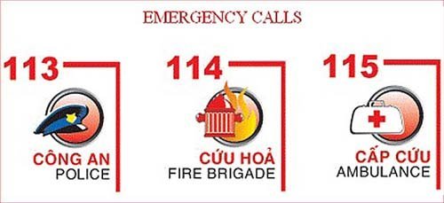 Emergency Numbers in Vietnam