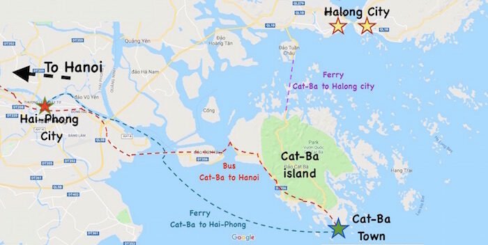 Where Is Cat Ba Island?