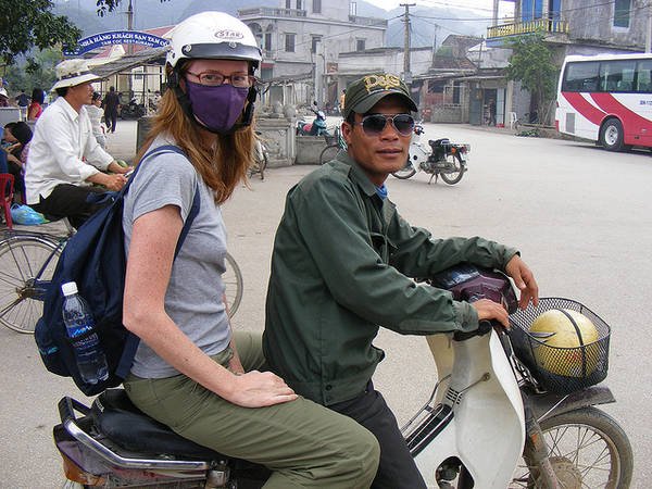 Taxis and Motorbike